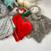 Lot of 10 Plush BABY Lovey Rattle Crinkle Stuffed Animal Carter’s SLOTH Llama