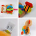 Lot of 10 Plush BABY Lovey Rattle Crinkle Stuffed Animal Carter’s SLOTH Llama