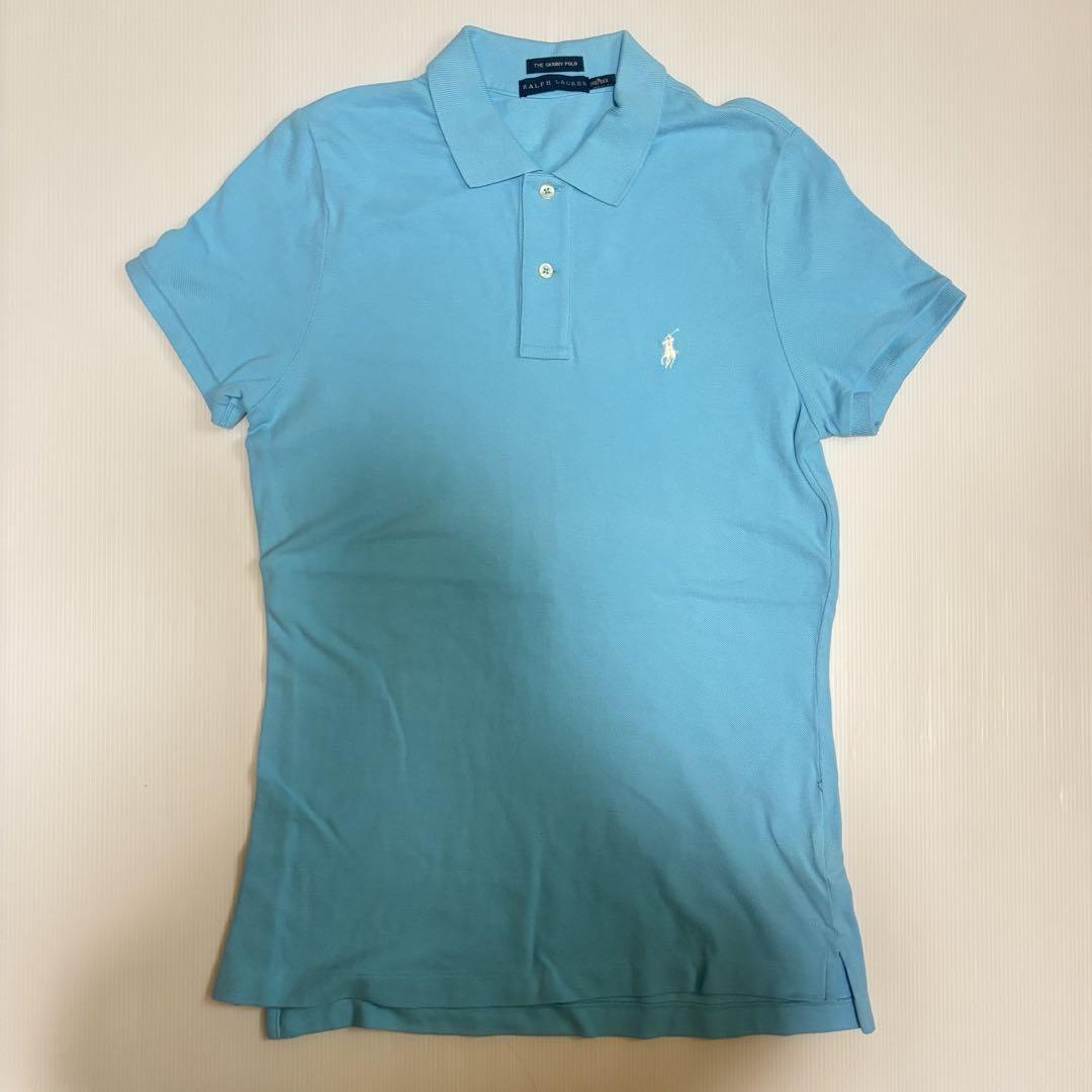 Ralph Lauren Women's Short Sleeve Polo Shirt Size L Polo Ralph Lauren