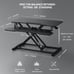 Height Adjustable Standing Desk Converter