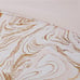 Intelligent Design Rebecca Metallic Full/Queen Comforter Set Pink Gold NEW 5pc.