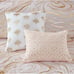 Intelligent Design Rebecca Metallic Full/Queen Comforter Set Pink Gold NEW 5pc.