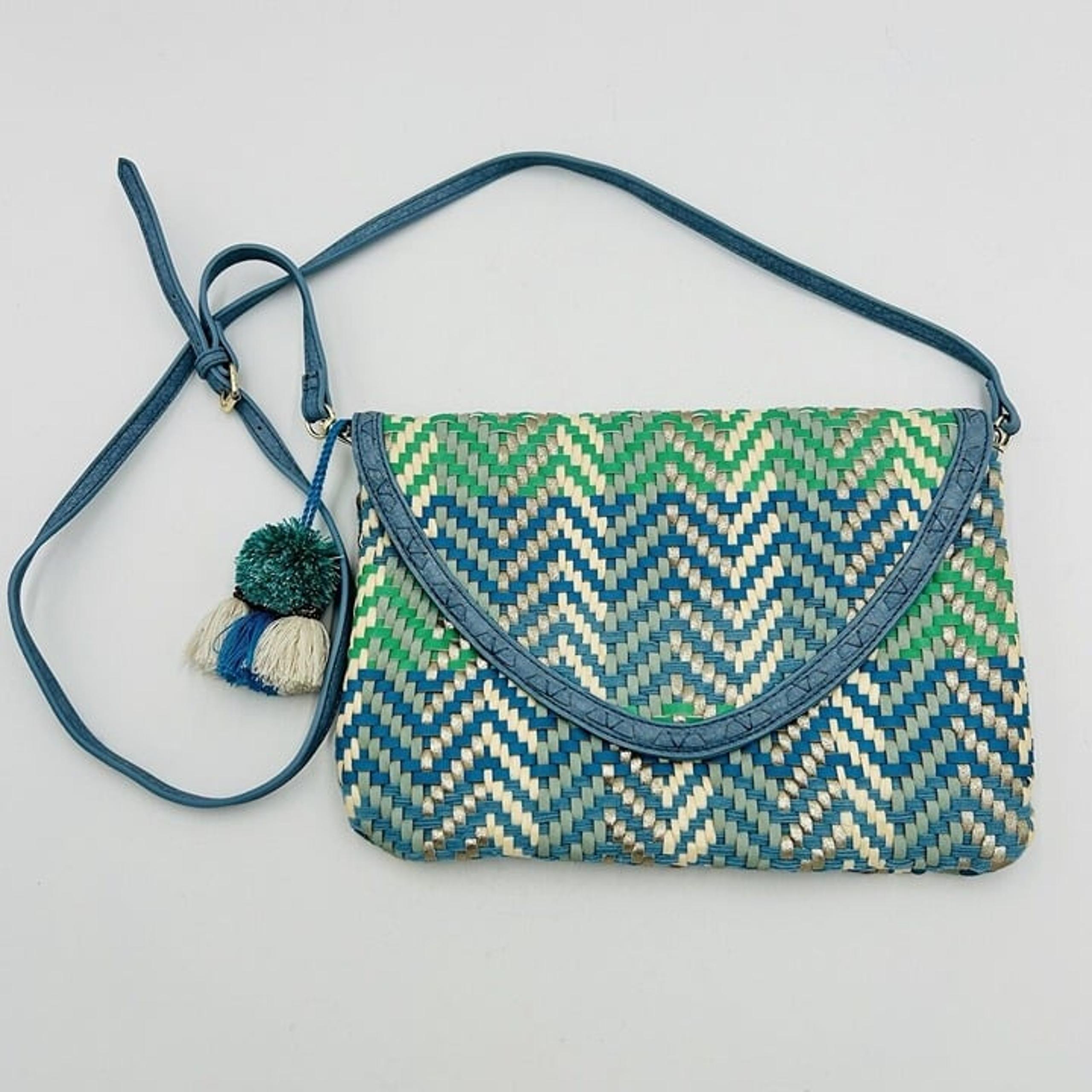 Steven by Steve Madden Crossbody Woven Purse NWT