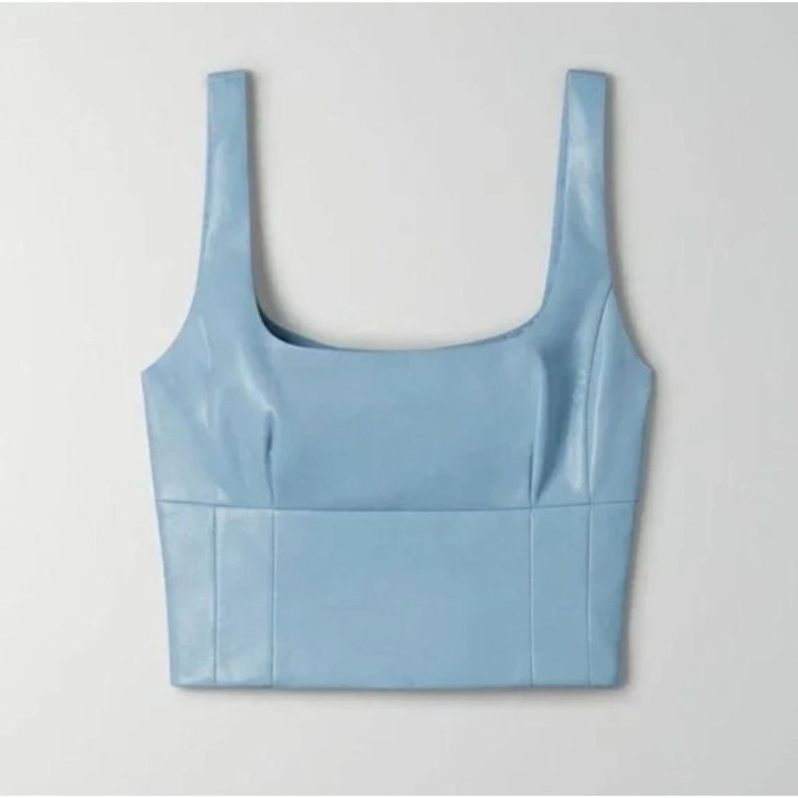 Aritzia - Wilfred Shine Bustier in Dune Blue