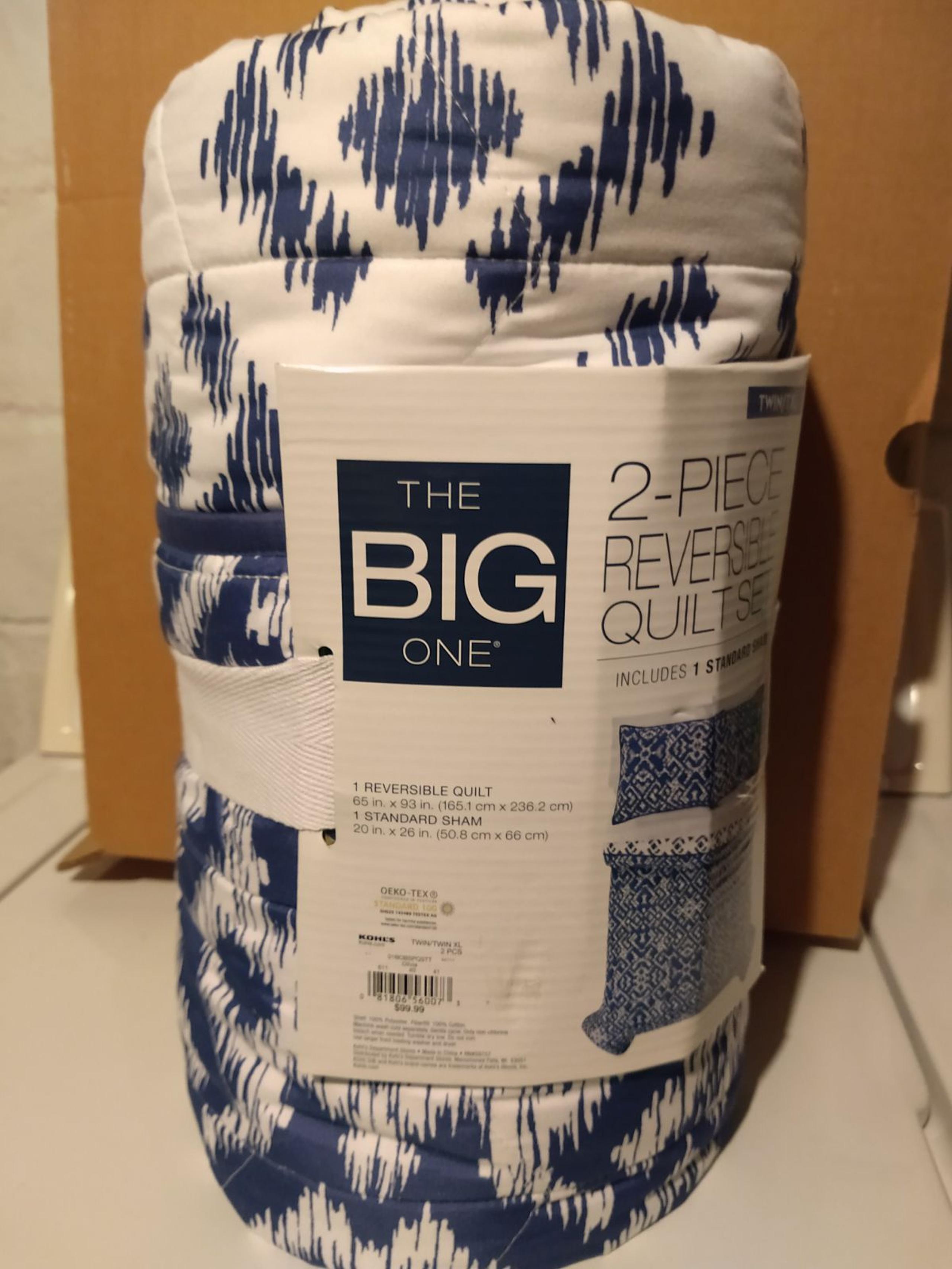 Reversible Quilt Set - TWIN - The Big One