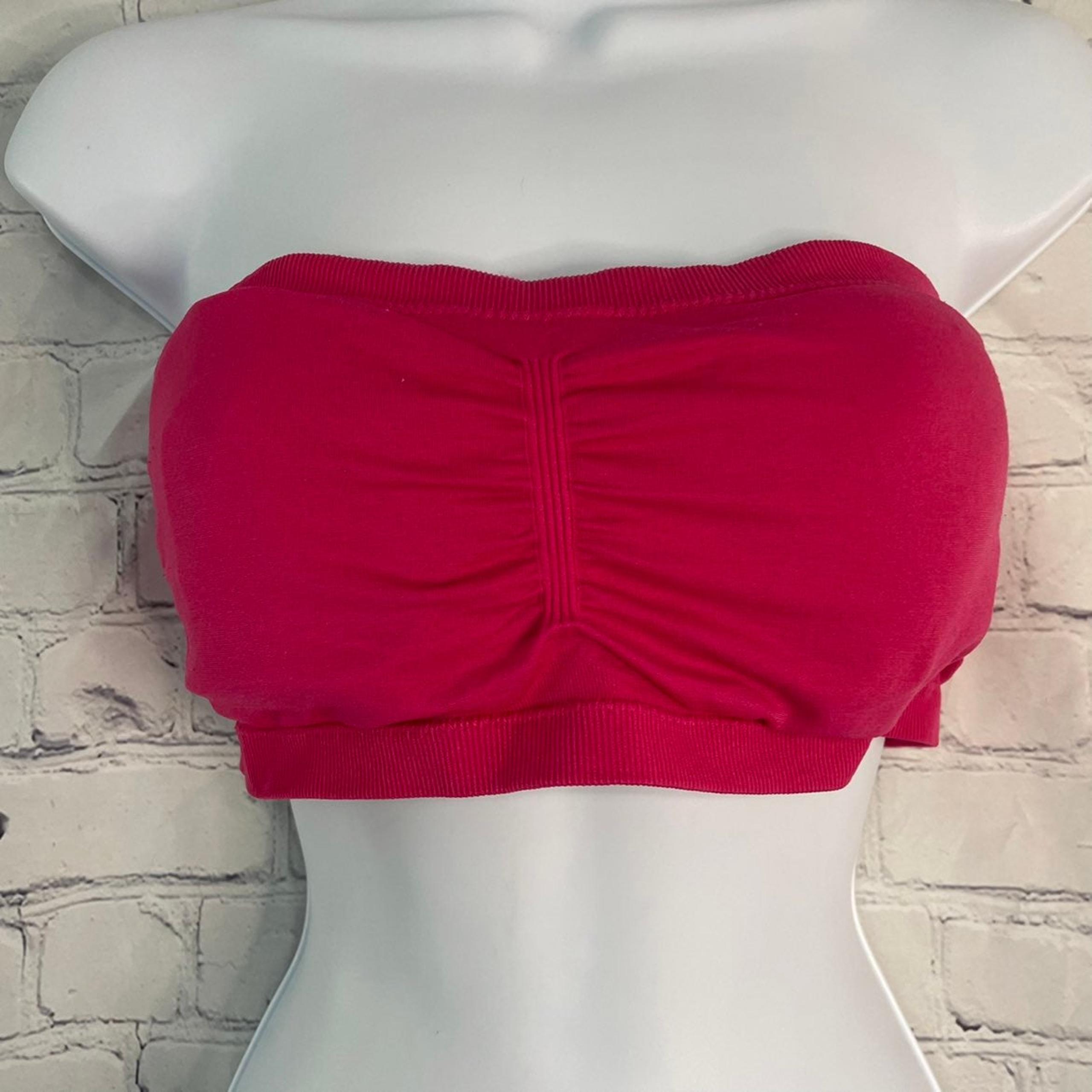 Wet Seal Pink Bandeau Bra Large