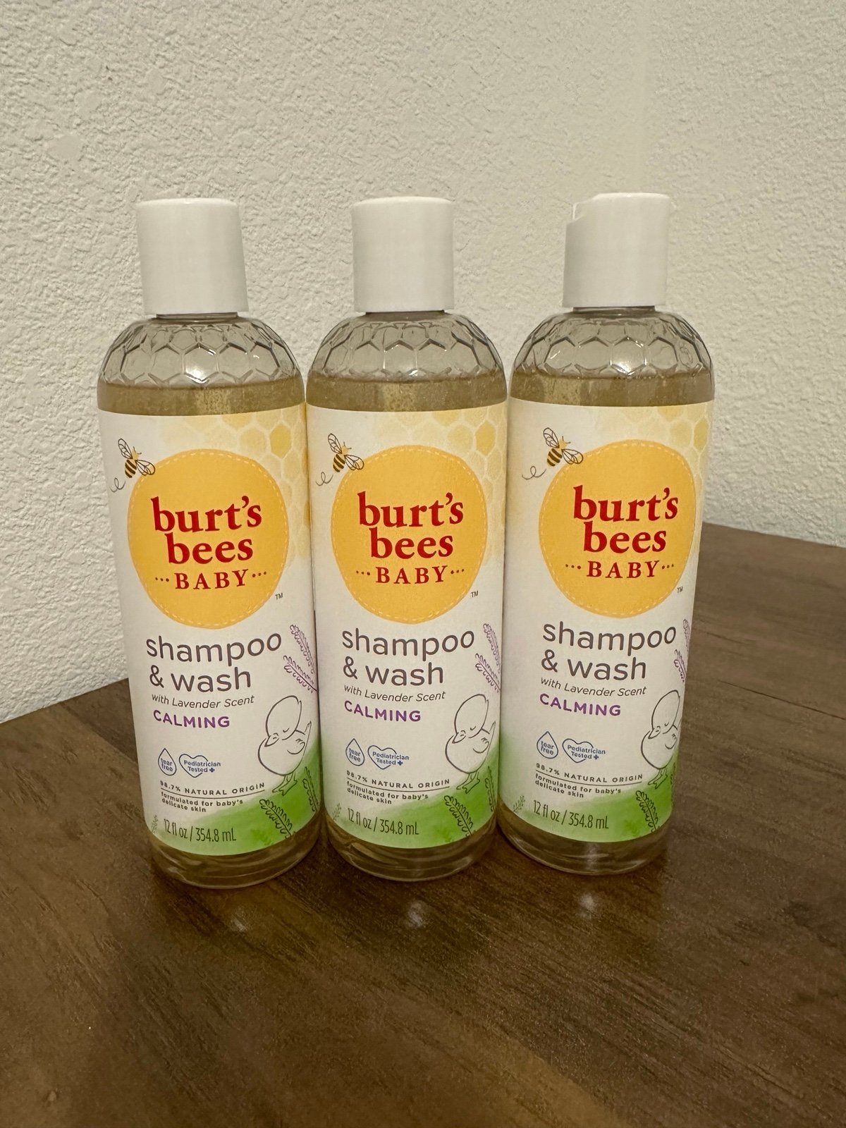 Burt's Bees Baby Lavender Shampoo & Wash, Calming, pack of 3