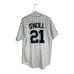 Majestic Vintage Pinstripe O’neill 21 Yankees Jersey, Large, Pre-owned