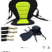 Kayak Seat Back, Universal Deluxe Padded Kayak Seat with/ 2 quickrelease anchors