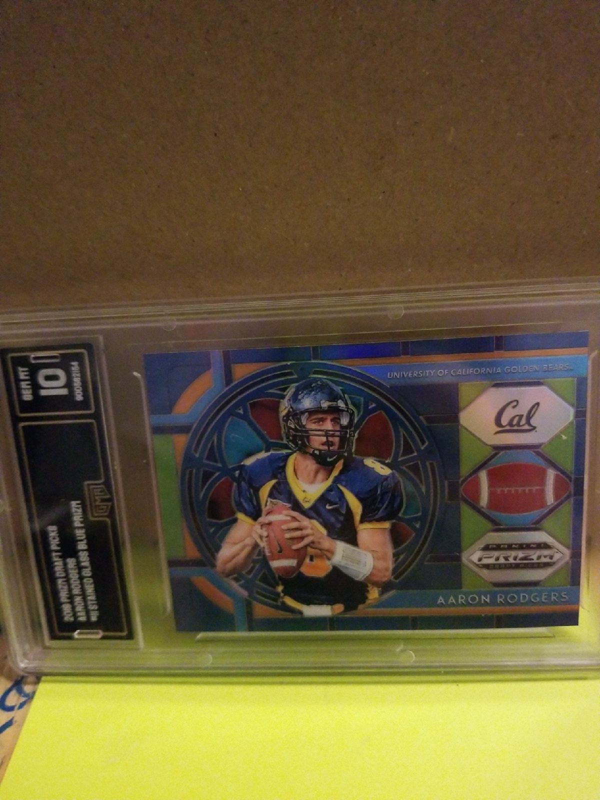 Blue Prizm Aaron Rodgers