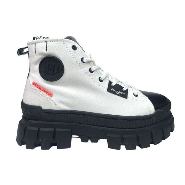 Palladium Revolt HI TX Platform Boots - Size 8.5 - Star White
