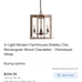 Oaks Decor Farmhouse Wood Chandelier 4-Light