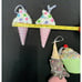 Adorable Gingerbread House Ice Cream Cone Christmas Ornament Lot -S1O