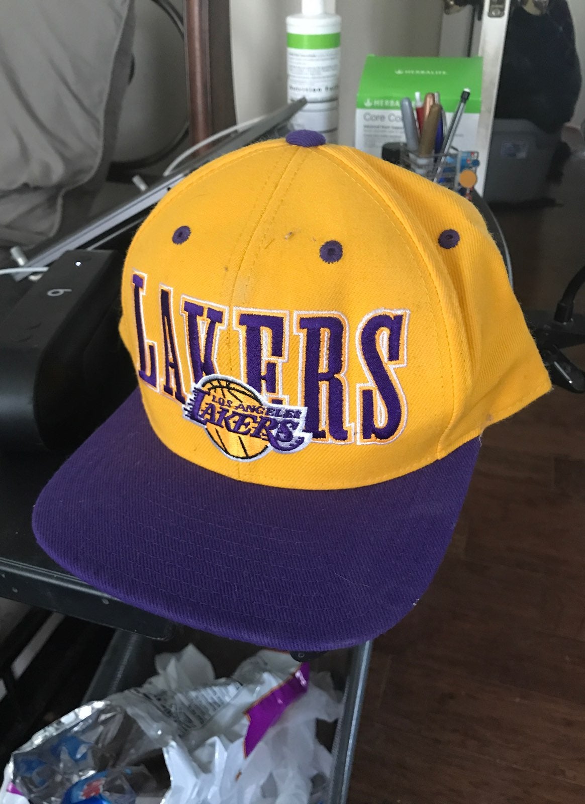 Adidas Lakers Snapback Hat