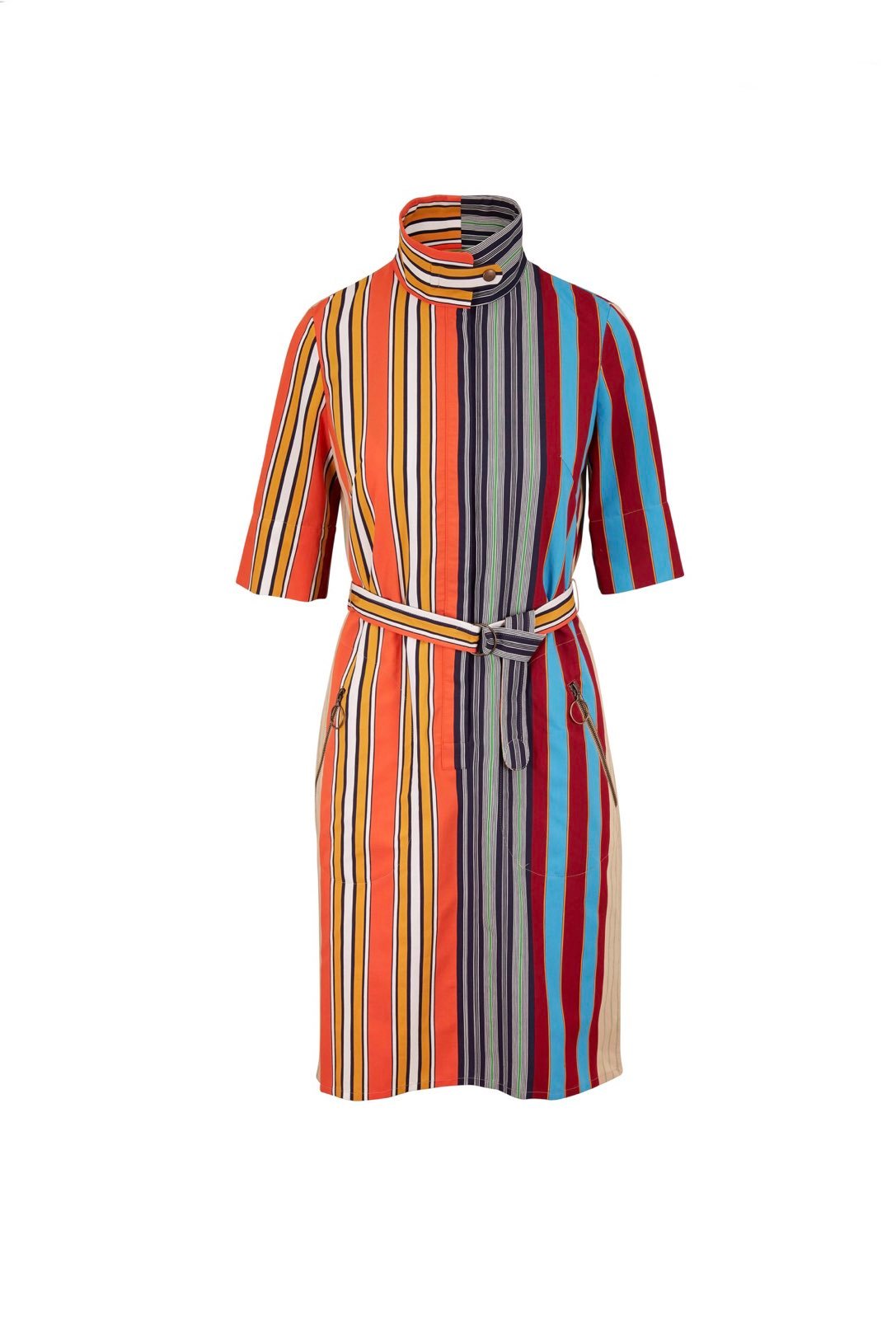 Akris Punto Parasol Stripe Dress