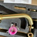 Brass Brushed Gold Bathroom Faucet Two Cross Handle Wall Mount Modern Faucet