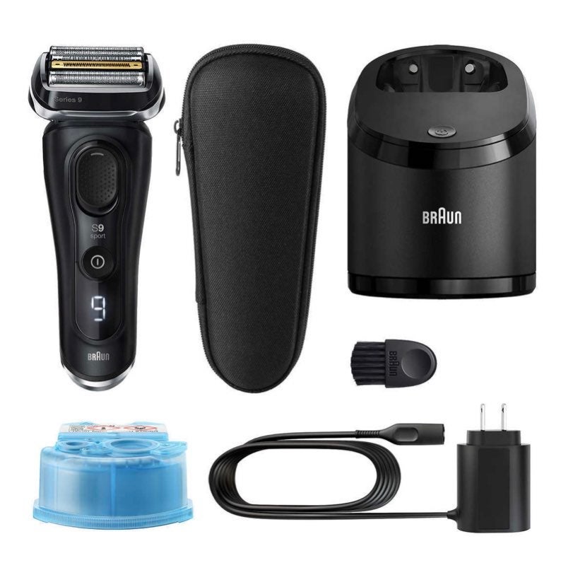 Braun Series 9 Electric Razor with Clean and Charge System
