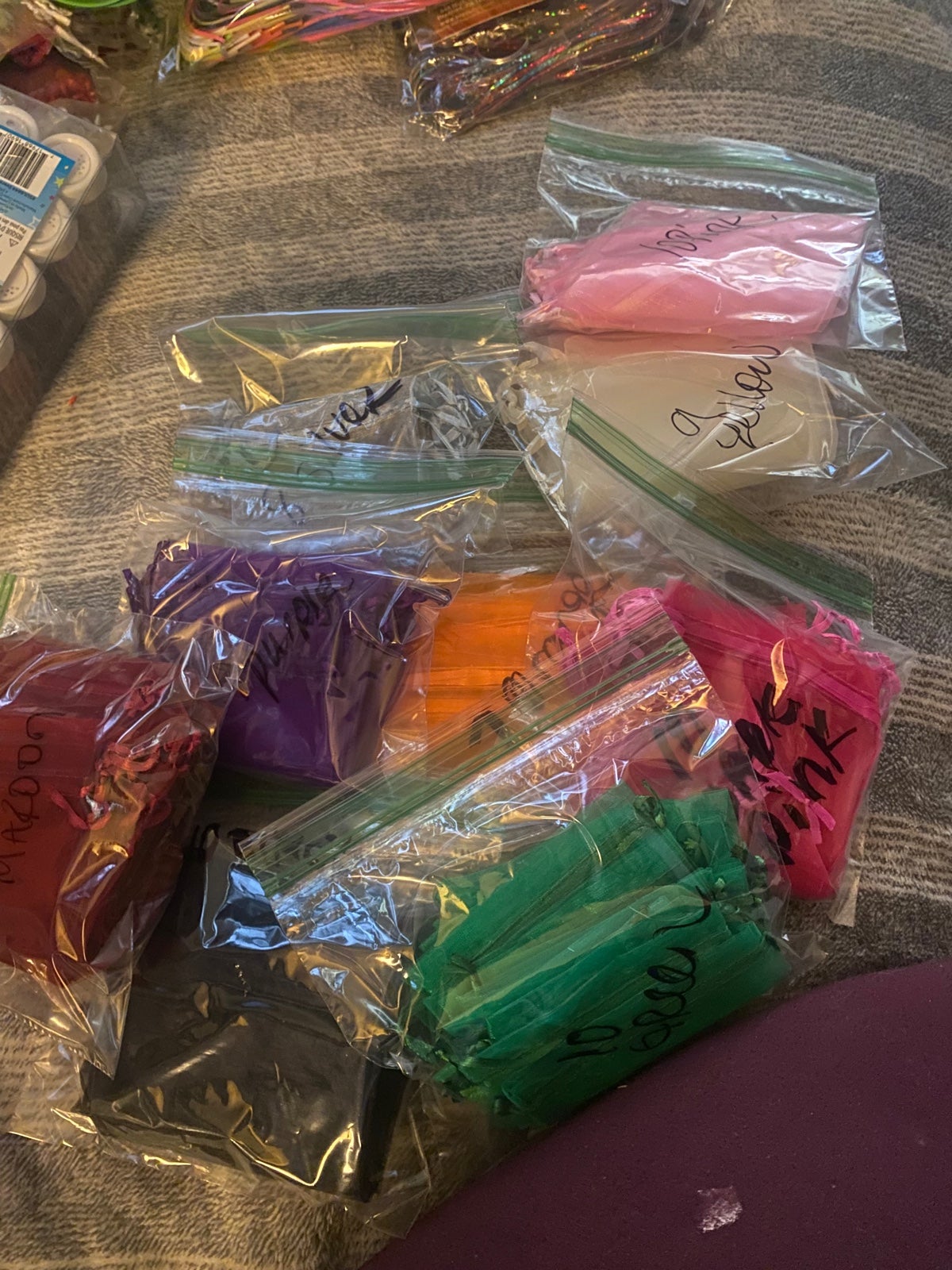 Nylon jewelry bags