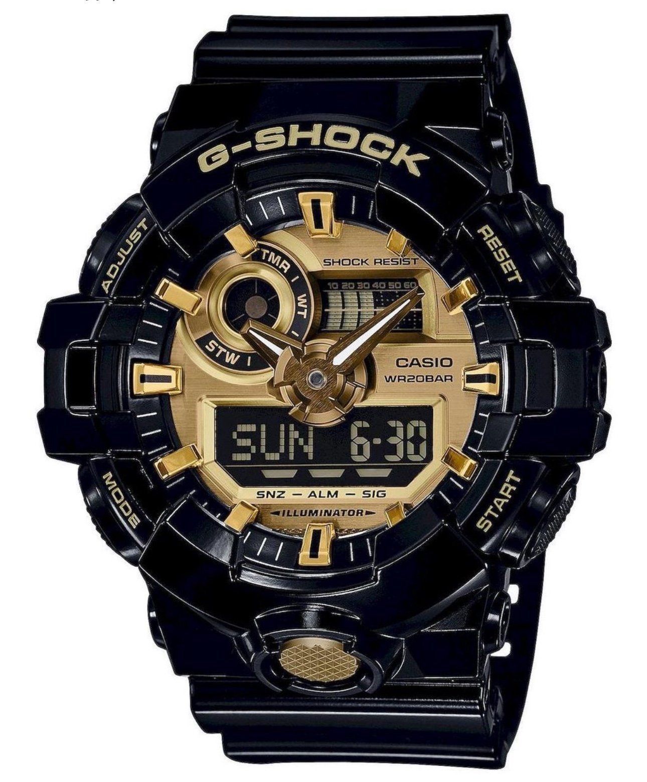 G-Shock CASIO 2017 G-SHOCK GA-710GB-1AJF men Watch (MUST MAKE OFFER) not lowerin