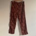 70s PLEETWAY Paisley Print Pajama Shirt and Pants Set