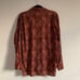70s PLEETWAY Paisley Print Pajama Shirt and Pants Set