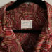 70s PLEETWAY Paisley Print Pajama Shirt and Pants Set