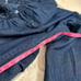 Vintage 1980s Saint Germain Chambray Zip Up Embellished Jean Denim Jumpsuit