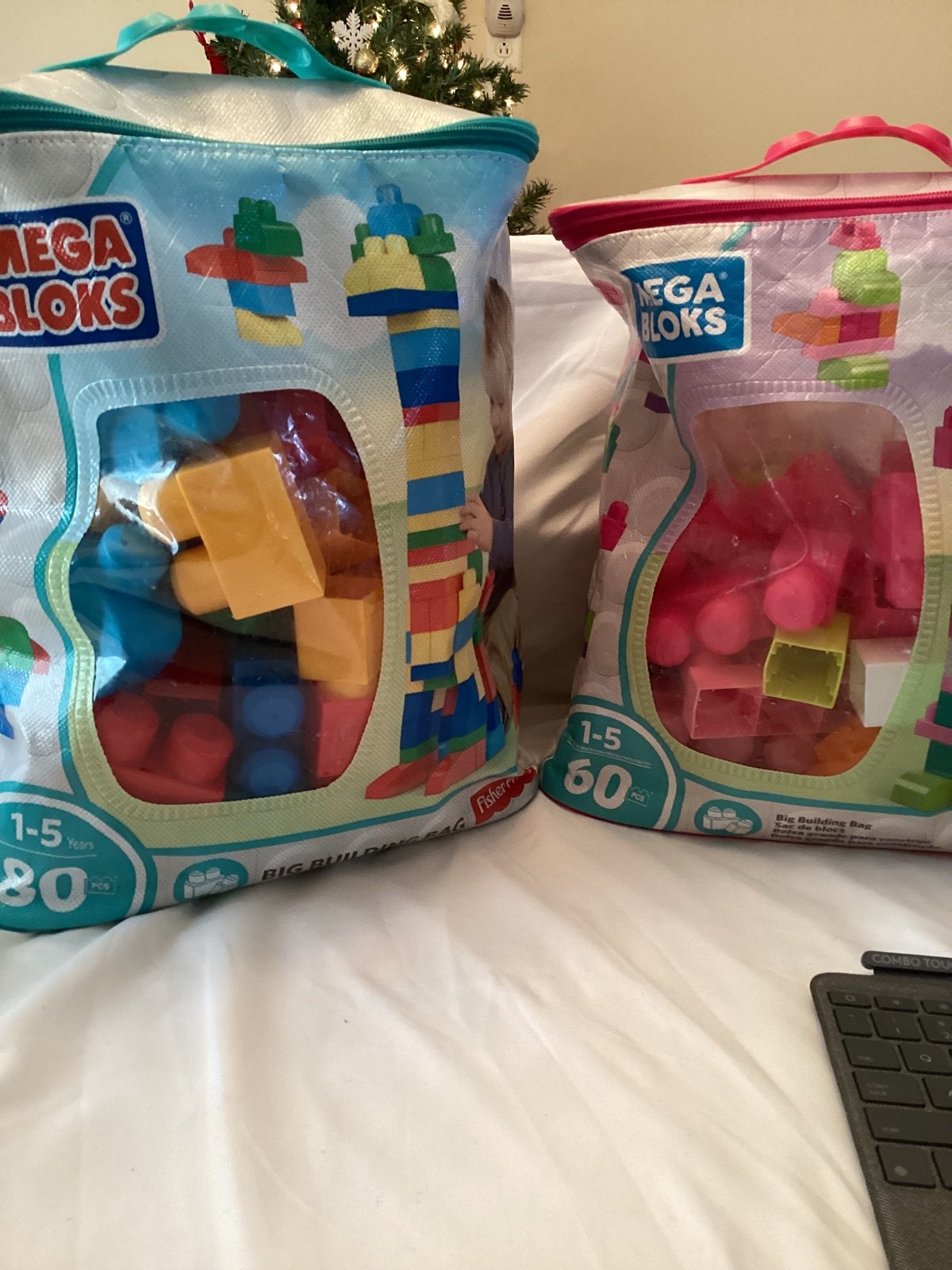 MEGA BLOKS BIG BUILDING SET OF 80 WITH BONUS PACK