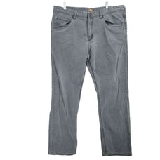 Men's Gray Casual Pants Size 42/32 Cotton & Spandex Pants 26CT