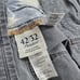 Men's Gray Casual Pants Size 42/32 Cotton & Spandex Pants 26CT