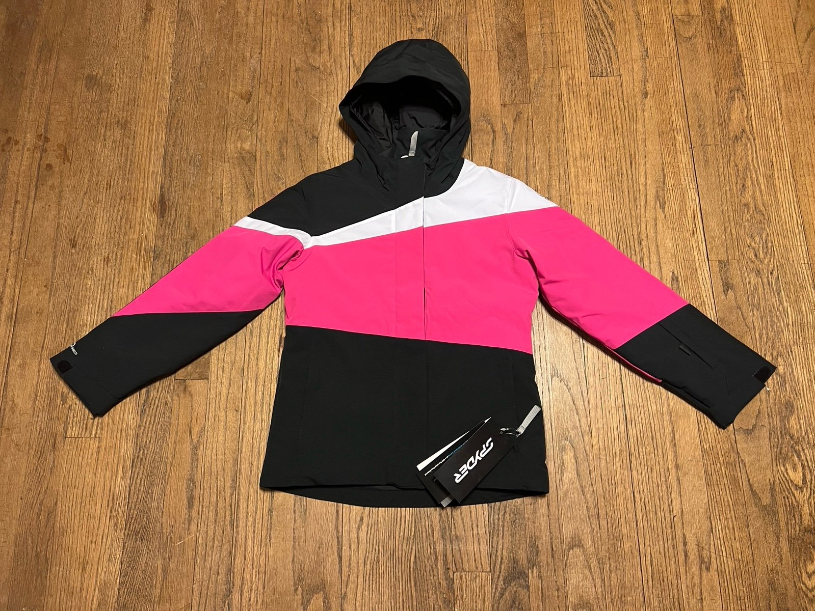 Spyder Girls Zoey Insulated Ski Snowboard Jacket Size 14 New Pink 179