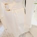 LULUS WHITE SILK LIKE BELTED LINED NEW DRESS SIZE SMALL