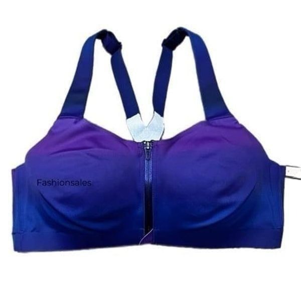 Victoria’s Secret knockout Maximum Support Front Close Sports Bra Purple 36DDD
