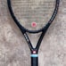 Wilson Mens Gray Hyper Carbon Hammer Tennis Racket Grip Size 4 3/8