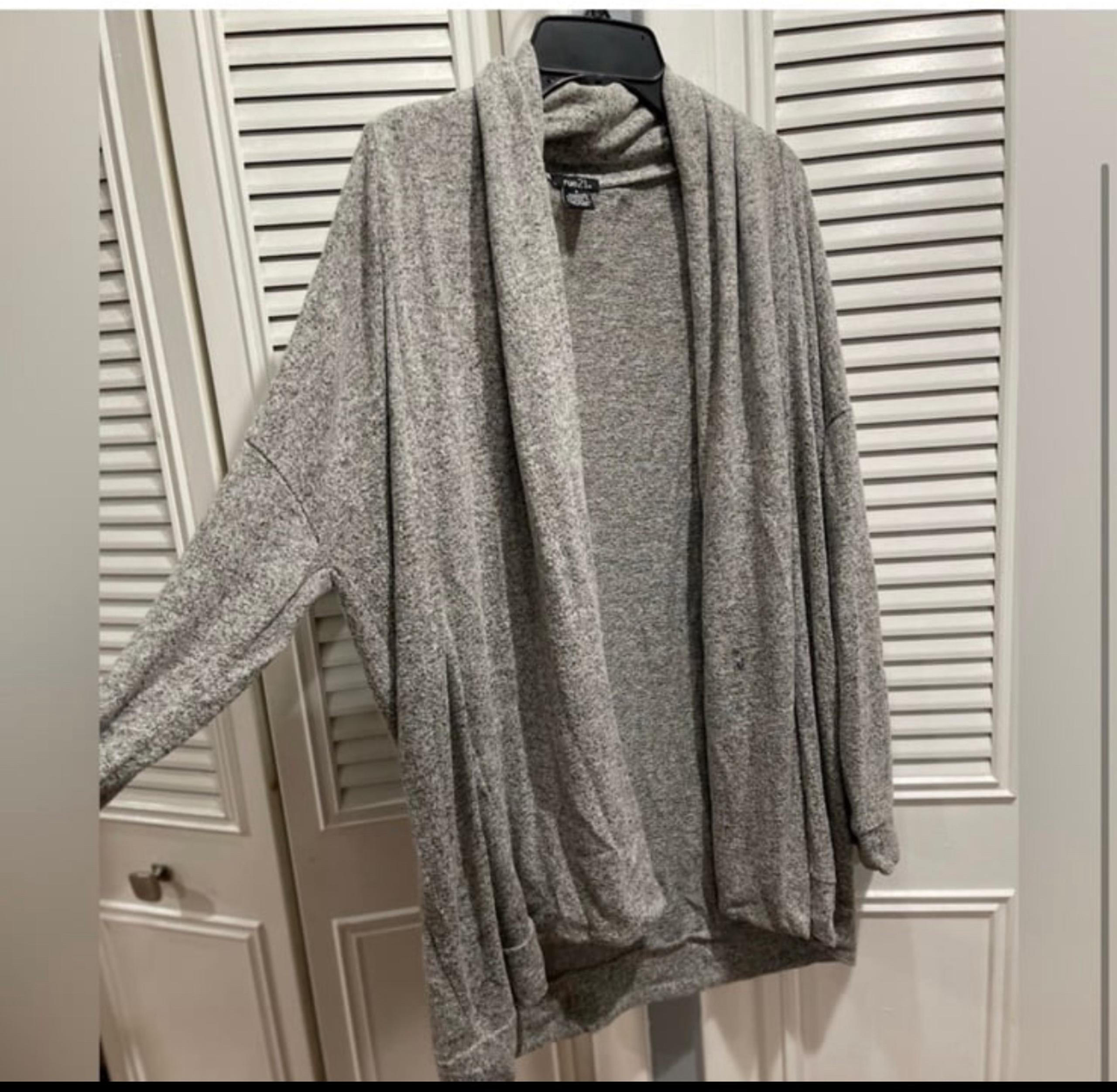 Rue21 Cardigan size small grey