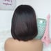 human hair lace front wig