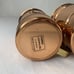 Copper & Brass Measuring Cups Set European Portugal Made 1/4 1/2 & 1 Liter Litre