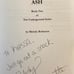 Ash Book 2 of The Underground Series by Melody Robinette 2015 Paperback Signed