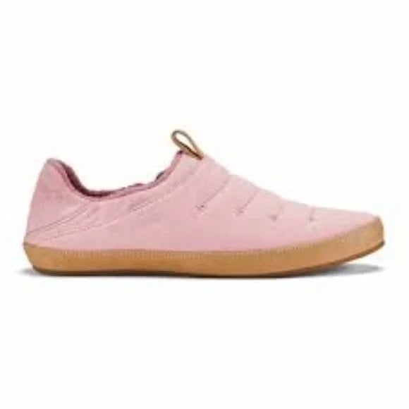 Olukai Women's Pink Lania Padded Insulated Winter Slip-On Slipper Size 8