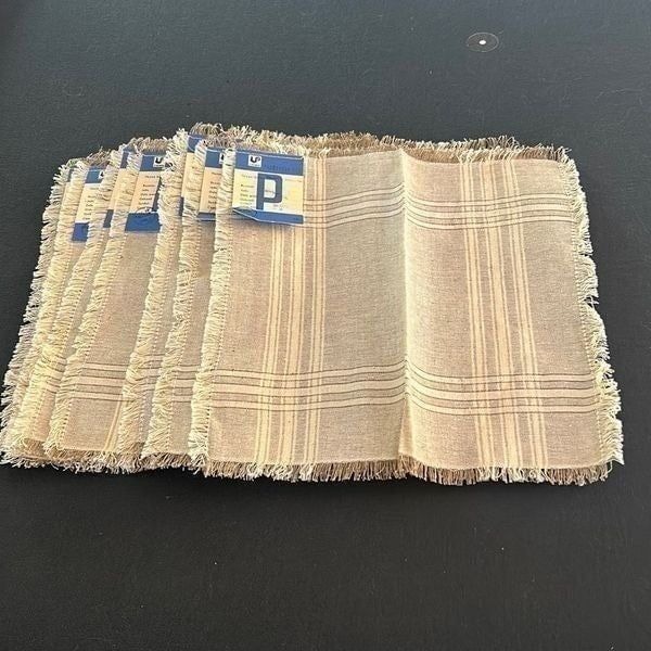 8 Handwoven Polish Cloth Napkins NWT