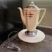 Vintage Porcelain Hand Painted Coffee Percolator