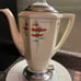 Vintage Porcelain Hand Painted Coffee Percolator