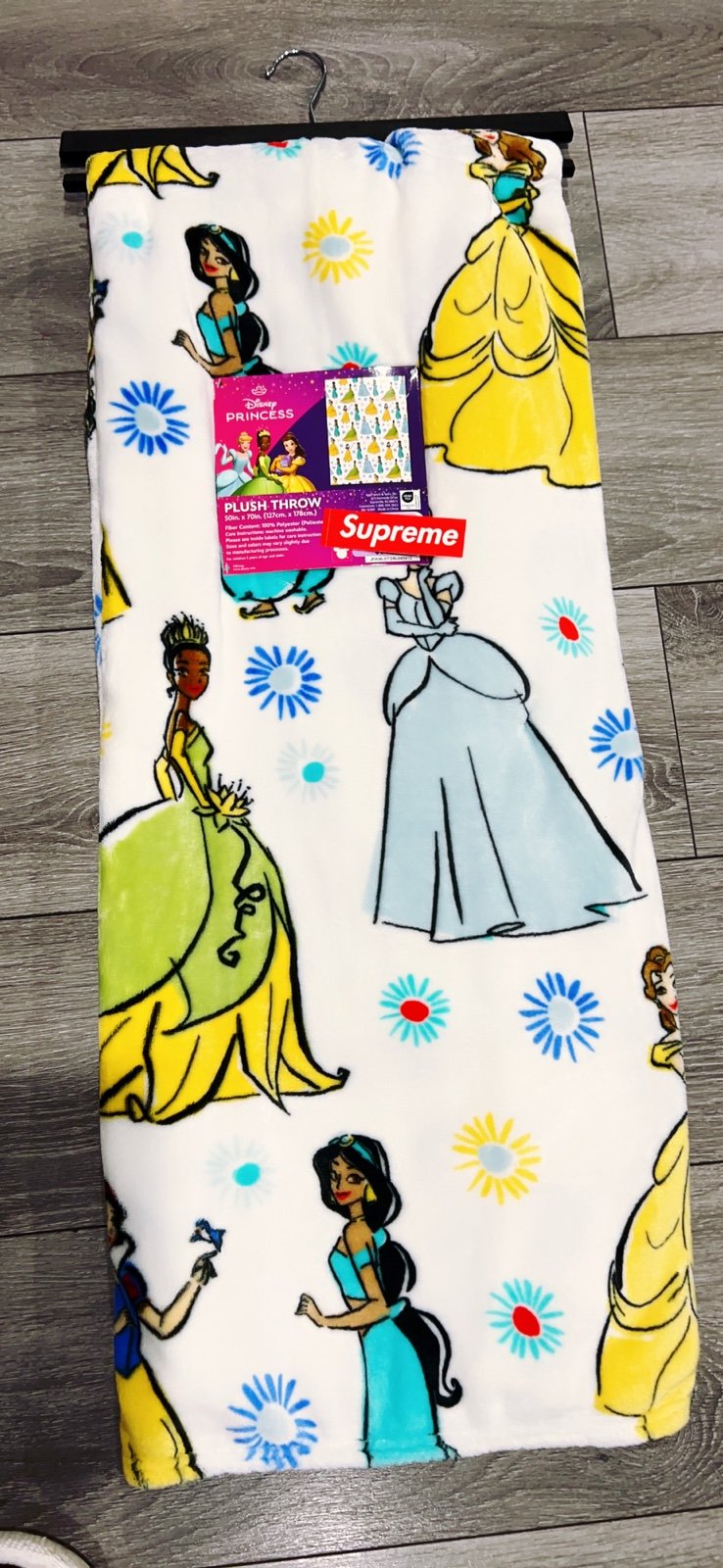 Disney Princess plush blanket throw