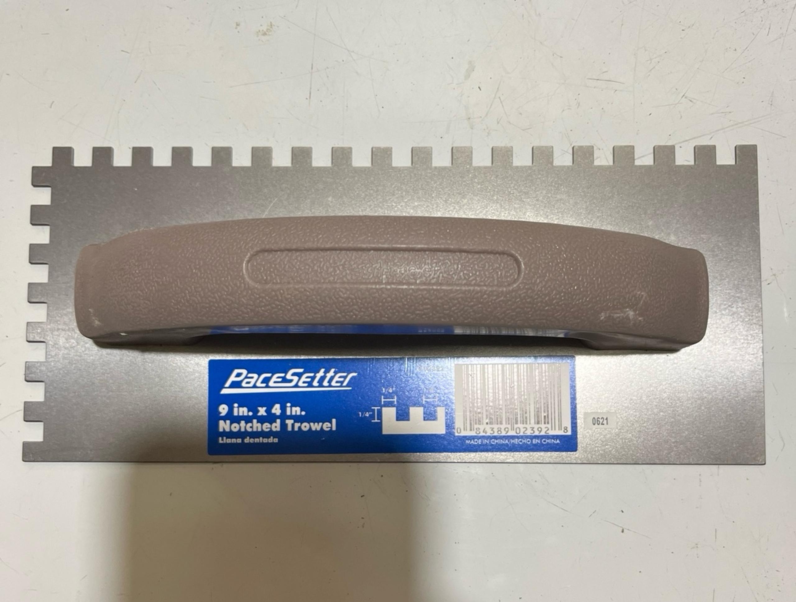 Pacesetter trowel