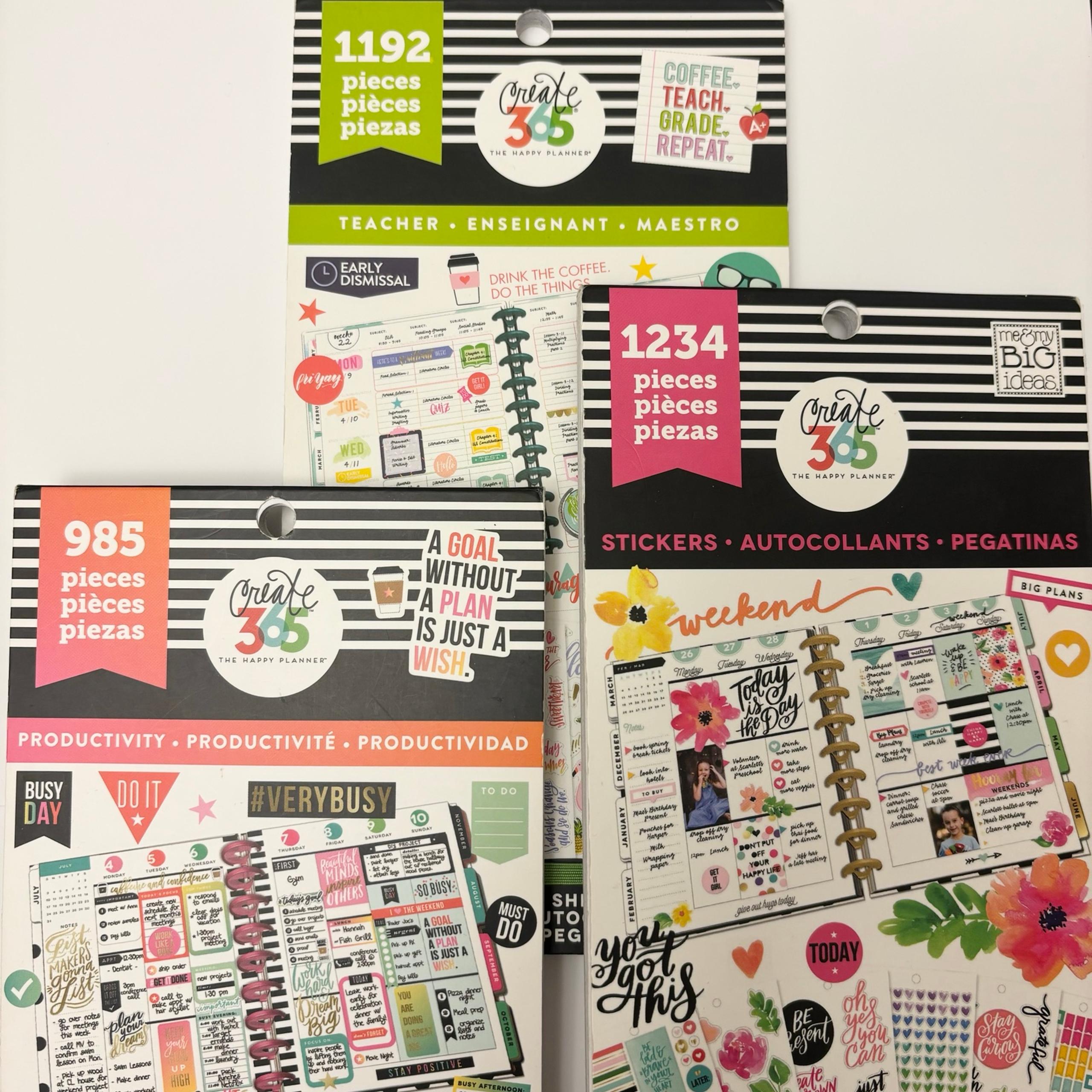 The Happy Planner Sticker Bundle