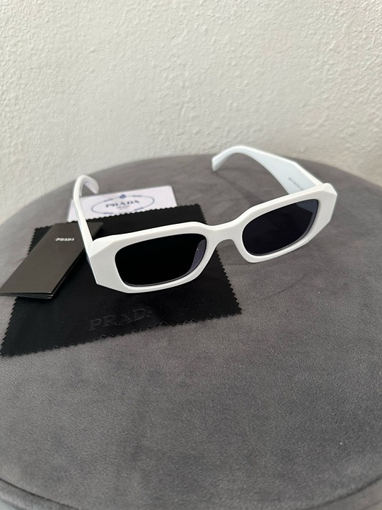 Prada White Sunglasses