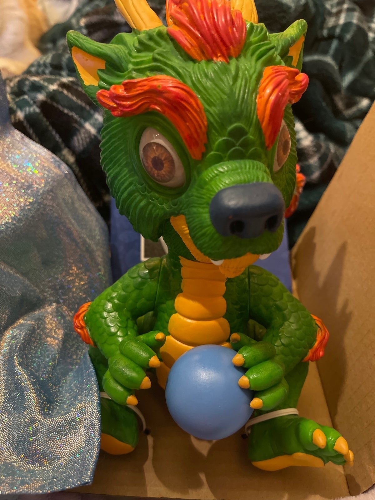 Ashton drake doryu dragon baby doll w/coa