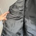 Vintage FMC First Manufacturing Vest Black Leather V-Neck