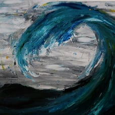 Acrylic painting
