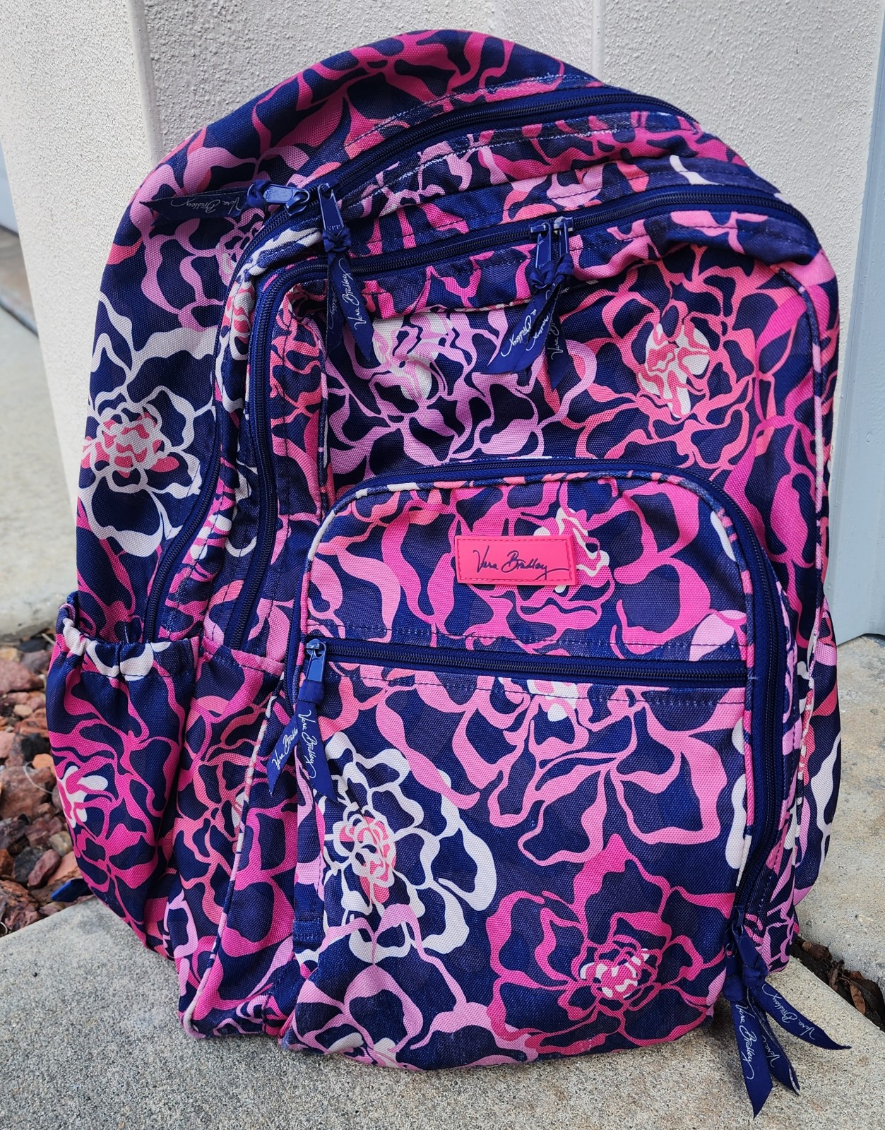 Vera Bradley Backpack Katalina Pink Purple Campus Bag
